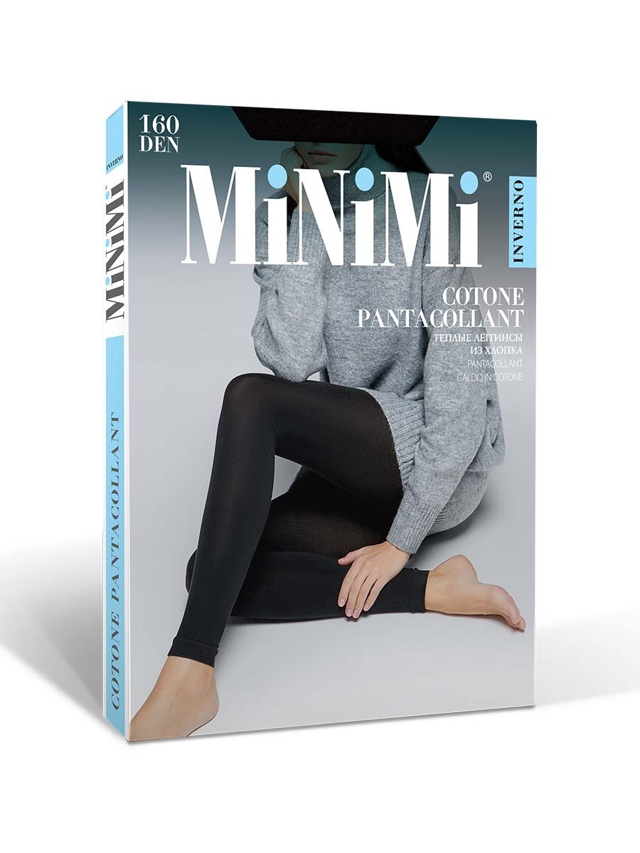 Леггинсы MINIMI PANTACOLLANT COTONE из хлопка 160 den купить в Екатеринбурге